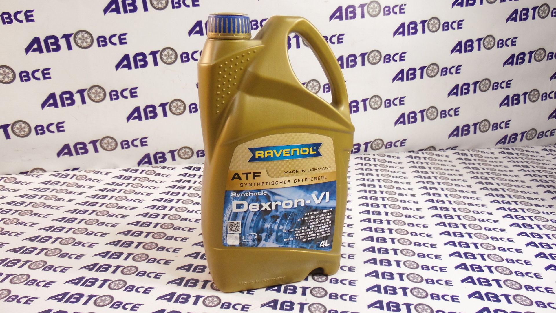 Масло трансмиссионное ATF DEXRON 6 4л RAVENOL - ГСМ